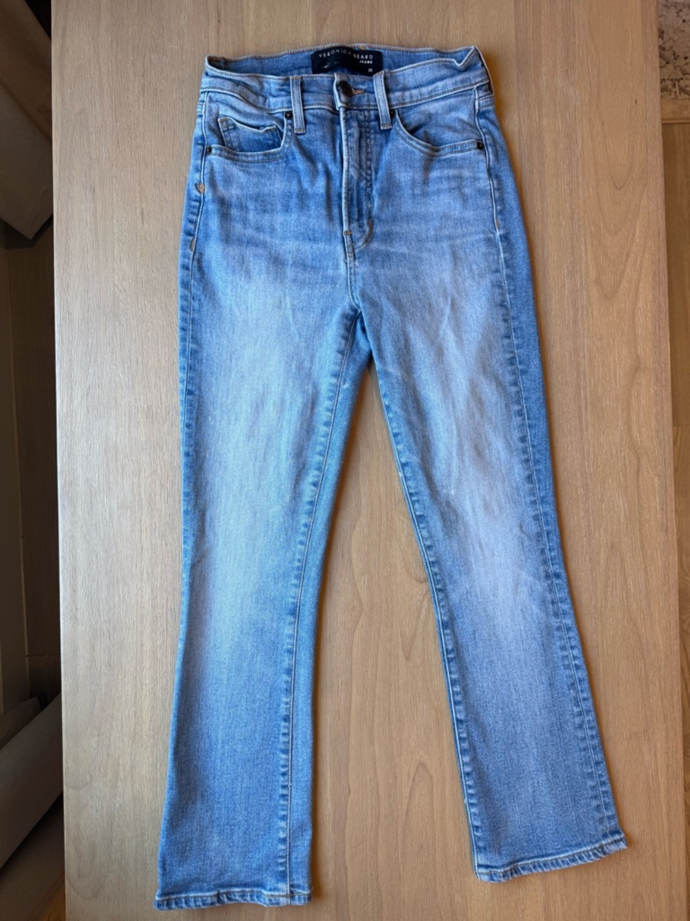 Veronica Beard High Rise Carly Kick Flare Jeans Size 25